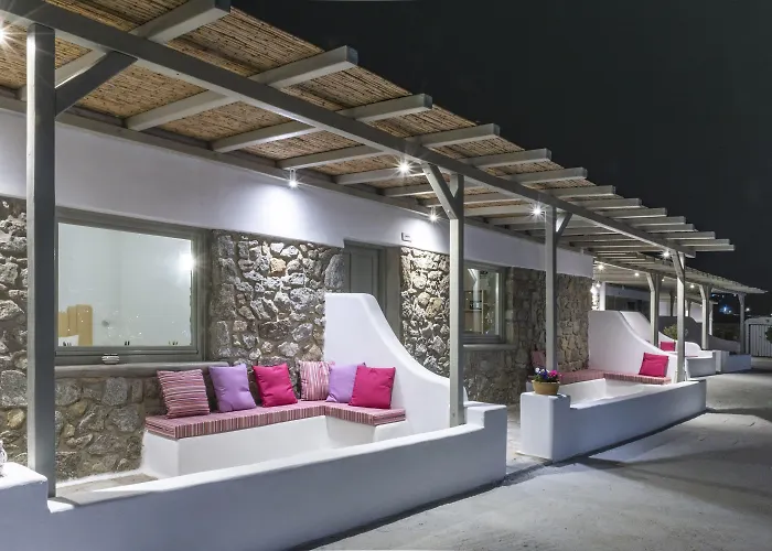 Mykonos Azure Hotel apartamentowy Psarrou